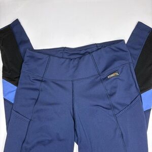 Kerrits Freestyle Knee Patch Pocket Tight in Dark Blue Size Small